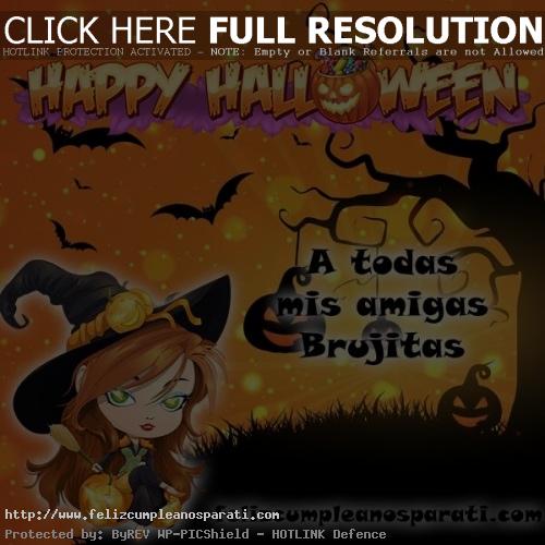 imagenes de brujas para halloween amigas